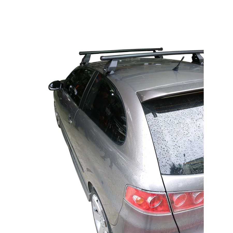 Μπαρες για Μπαγκαζιερα - Kit Μπάρες οροφής Σιδήρου MENABO - Πόδια για Seat Ibiza 3D/5D 2002-2009 2 τεμάχια