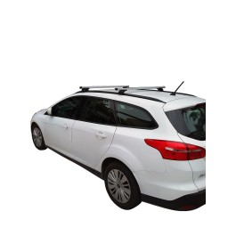 Μπαρες για Μπαγκαζιερα - Kit Μπάρες οροφής Αλουμινίου Nordrive - Πόδια για Ford Focus SW 2011-2018 2 τεμάχια