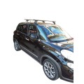 Μπαρες για Μπαγκαζιερα - Kit Μπάρες οροφής Αλουμινίου NORDRIVE Silenzio - Πόδια για Fiat 500L 2012-2017 & 2017-2022 2 τεμάχια