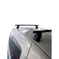 Μπαρες για Μπαγκαζιερα - Kit Μπάρες οροφής MENABO Αλουμινίου μαύρες - Πόδια για Dacia Jogger 2022+ 2 τεμάχια