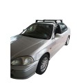 Μπαρες για Μπαγκαζιερα - Kit Μπάρες οροφής Σιδήρου Hermes - Πόδια για Honda Civic 4D 1996-2001 2 τεμάχια