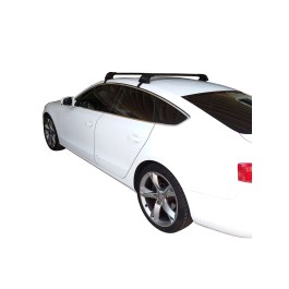 Μπαρες για Μπαγκαζιερα - Kit Μπάρες οροφής Αλουμινίου μαύρες Yakima - Πόδια για Audi A5 Sportback 2009-2011 2 τεμάχια