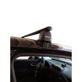 Μπαρες για Μπαγκαζιερα - Kit Μπάρες αλουμινίου μαύρες Menabo Delta - Πόδια για Jeep Renegade 2014 (χωρίς παράλληλες) 2 τεμάχια