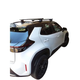 Μπαρες για Μπαγκαζιερα - kit Μπάρες οροφής Αλουμινίου Nordrive Silenzio - Πόδια για Toyota Yaris Cross 2021+ 2 τεμάχια
