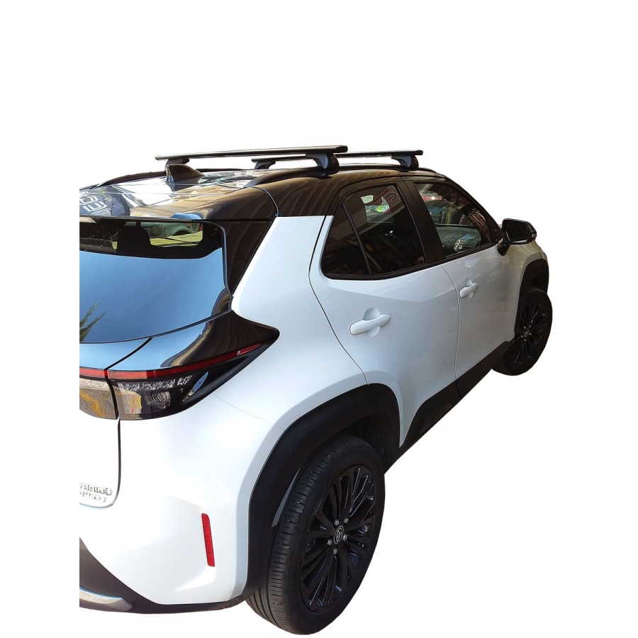 Μπαρες για Μπαγκαζιερα - kit Μπάρες οροφής Αλουμινίου Nordrive Silenzio - Πόδια για Toyota Yaris Cross 2021+ 2 τεμάχια
