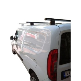 Μπαρες για Μπαγκαζιερα - Kit Μπάρες οροφής Αλουμινίου Nordrive για Fiat Doblo 2015+ 3 τεμάχια