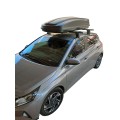 Μπαρες για Μπαγκαζιερα - Kit Μπάρες οροφής Αλουμινίου Menabo Delta - Πόδια - Μπαγκαζιέρα Nordrive Box 430lt για Hyundai I20 2020+ 3 τεμάχια