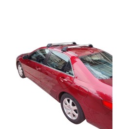 Μπαρες για Μπαγκαζιερα - Kit Μπάρες οροφής Αλουμινίου Yakima - Πόδια για Honda Accord 4D 2003-2008 2 τεμάχια