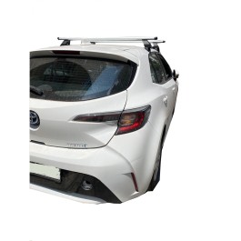 Μπαρες για Μπαγκαζιερα - Kit Μπάρες οροφής MENABO Αλουμινίου - Πόδια για Toyota Corolla Hatchback 2018+  2 τεμάχια