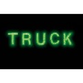 Λάμπα Γράμμα Αλφαβήτου (A) LED 90mm Πράσινο (Green) Λαμπάκια LED Φορτηγών Αξεσουαρ Αυτοκινητου - ctd.gr