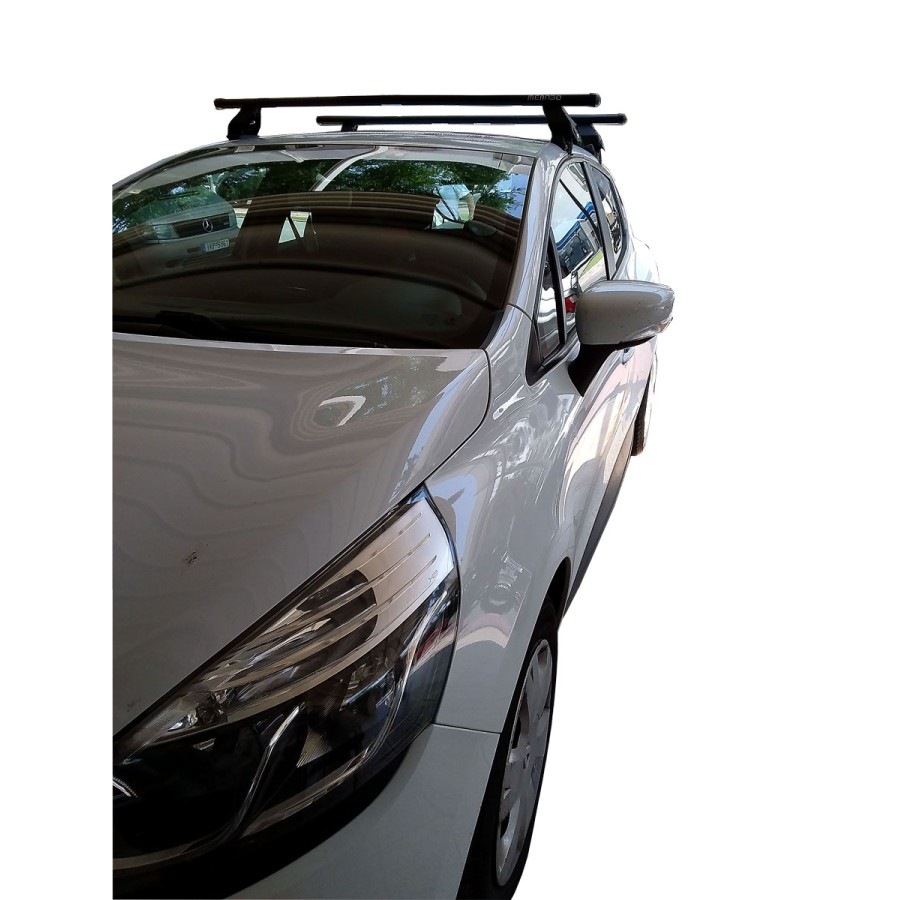 Mπαρες Oροφης Kιτ - Μπαρες για Μπαγαζιερα - Kit Μπάρες MENABO - Πόδια για Renault Clio 5D 2012-2016 	& 2016+ 2 τεμάχια Κιτ Μπάρες Οροφής - Πόδια (Αμεσης Τοποθέτησης) Αξεσουαρ Αυτοκινητου - ctd.gr