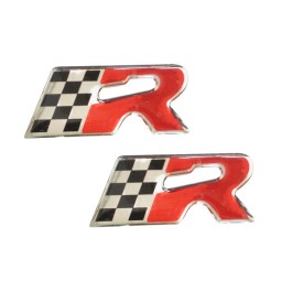 Σήμα R-Σημαία 3D πλαστικό