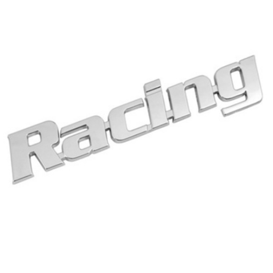 ΑΥΤΟΚΟΛΛΗΤΟ ΣΗΜΑ ''Racing'' 113x23mm LAMPA - 1 TEM Αυτοκόλλητα - Τρισδιάστατα Γράμματα & Αριθμοί - Σήματα  Αξεσουαρ Αυτοκινητου - ctd.gr