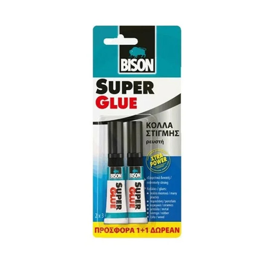 Κόλλα Super Glue Precision BISON 3g Κόλλες Αξεσουαρ Αυτοκινητου - ctd.gr