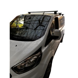 Μπαρες για Μπαγκαζιερα - Kit Μπάρες οροφής KARGO-PLUS ΑΛΟΥΜΙΝΙΟΥ 150cm NORDRIVE  - Πόδια για Ford Transit Custom 2012-2023 3 τεμάχια